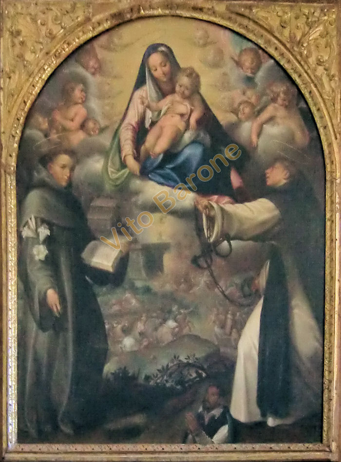 Altamura - chiesa della Consolazione - Madonna col Bambino