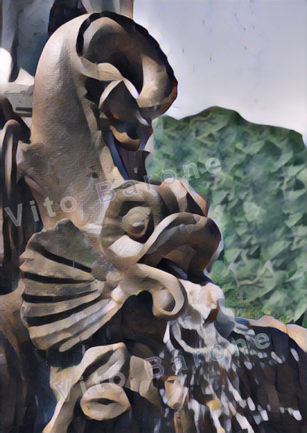 Fontana di piazza Zanardelli - particolare
