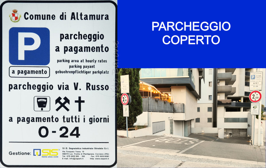 Altamura - parcheggio in via Russo