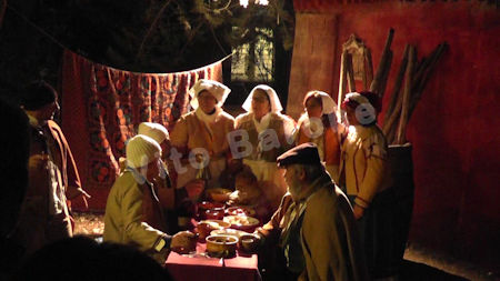 scena presepe vivente