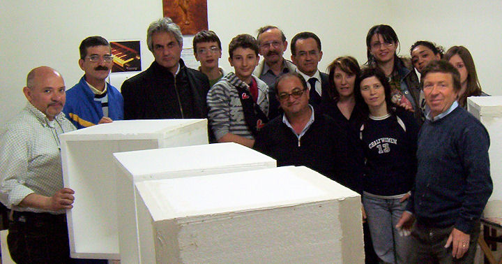 foto di gruppo con il sindaco di Altamura
