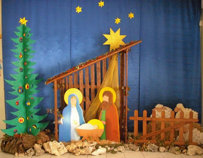 presepe della scuola Melania Calvat - Altamura