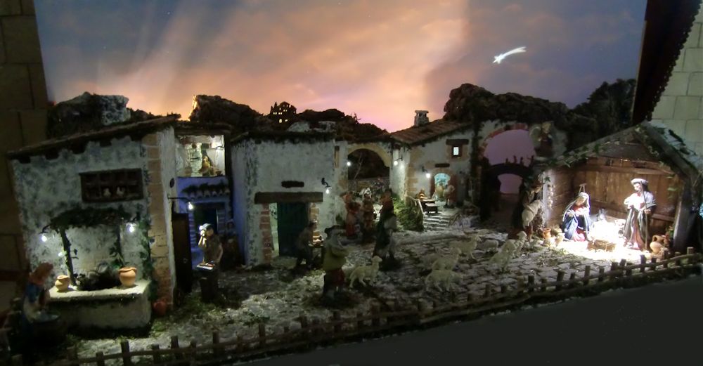Presepe della parrocchia di San Michele - Natale 2013
