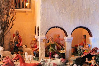 presepe di Pinto Maria - particolare