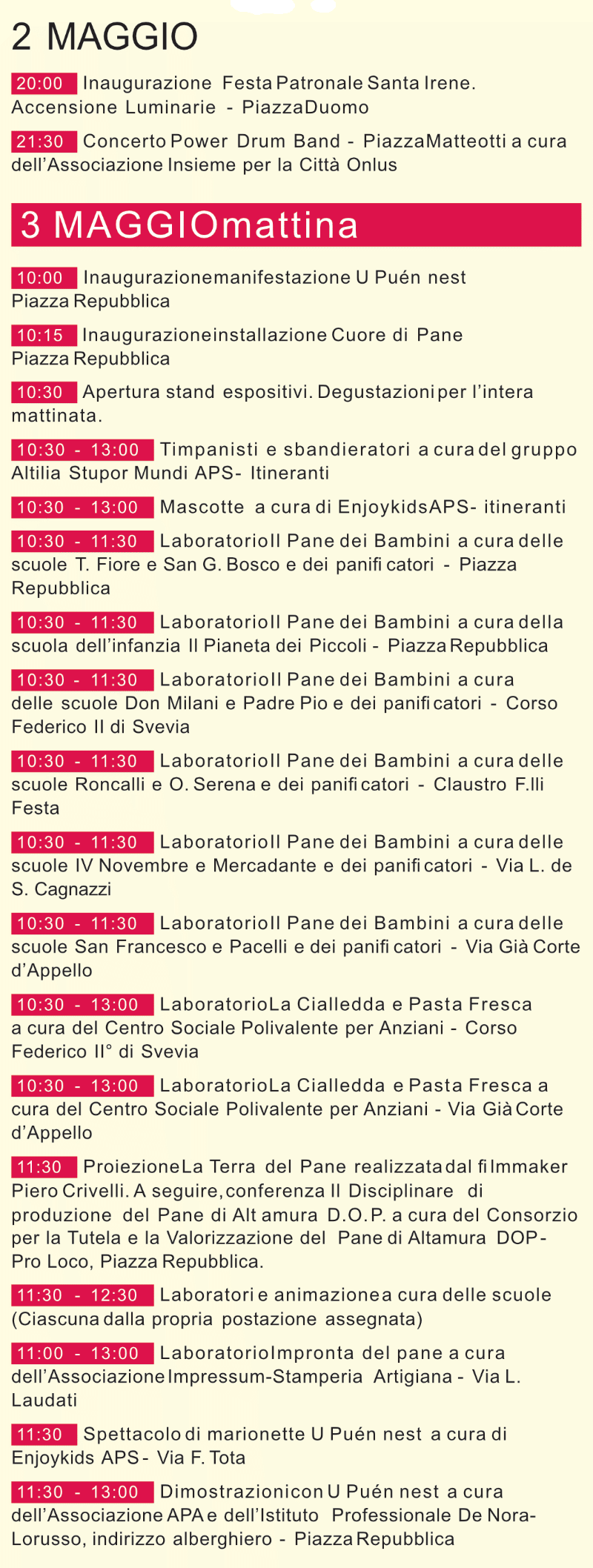 programma 2026 - 1/3
