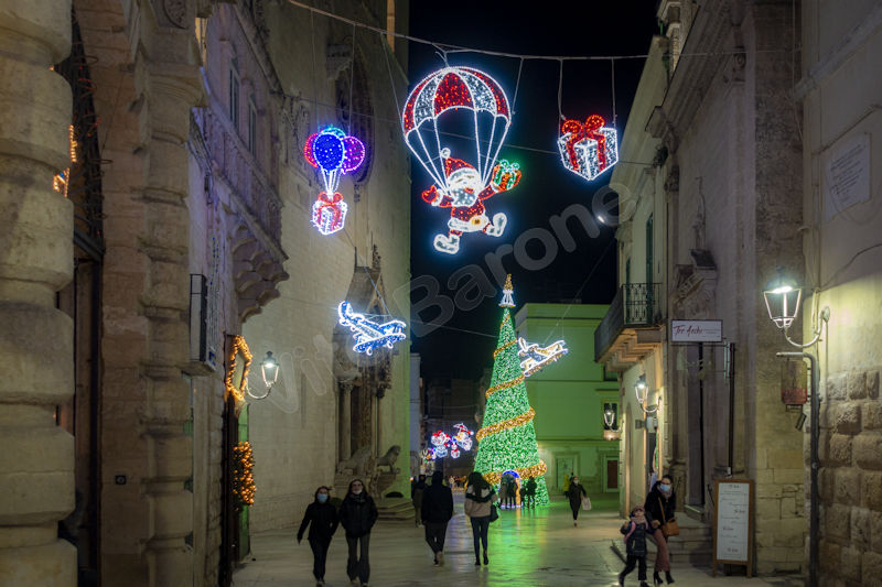 Altamura - Natale 2021 - corso Federico II