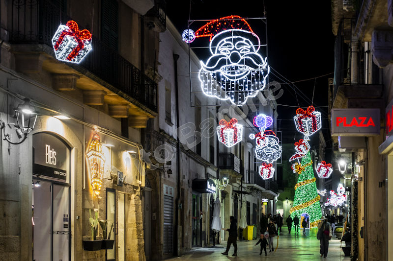 Altamura - Natale 2021 - corso Federico II