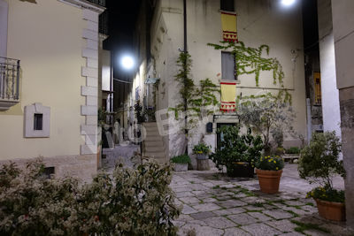 Altamura di sera - via Corte Vecchia