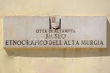 Museo etnografico - targa