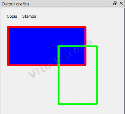 esempio 2 rettangoli con bordo