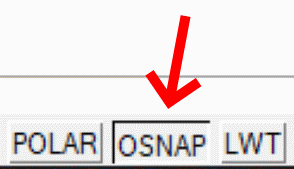 pulsante osnap