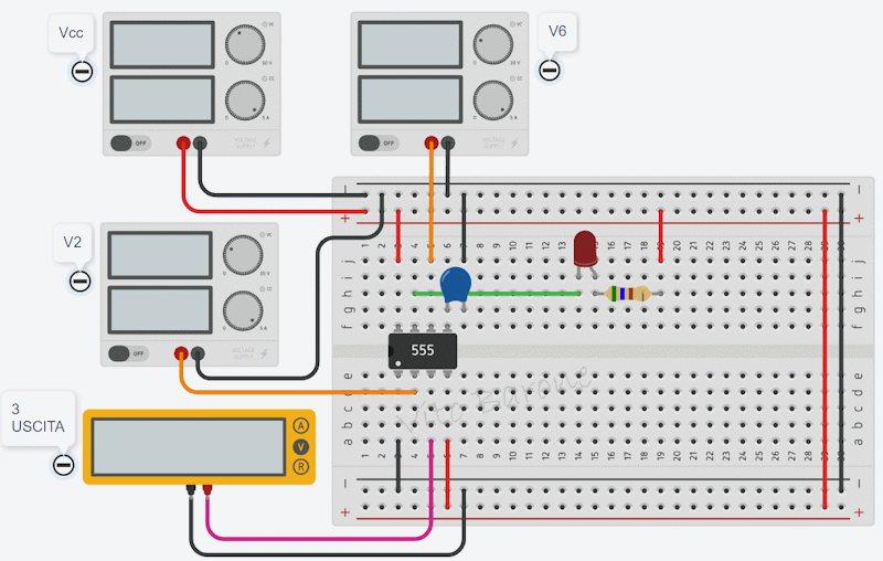 schema in TINKERCAD