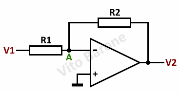 amplificatore invertente