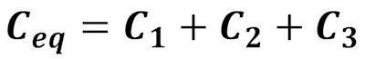 formula capacità equivalente parallelo