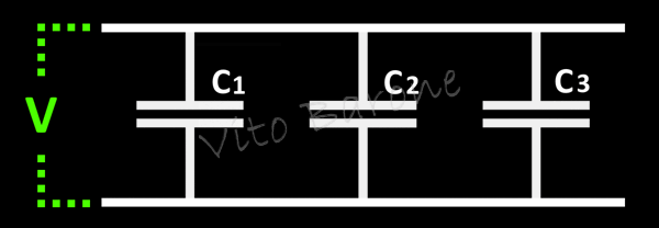 condensatori in parallelo