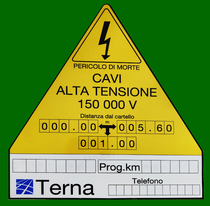 targa linea interrata