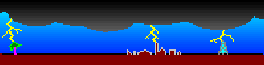 fulmini - percorsi