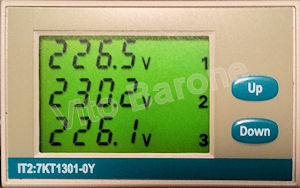 voltmetro trifase